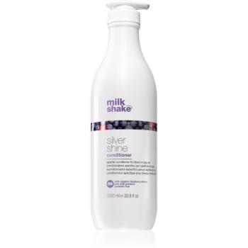 Milk Shake Silver Shine kondicionér pro blond vlasy neutralizující žluté tóny 1000 ml