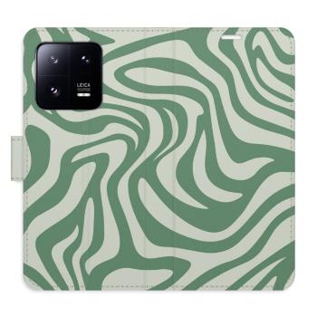 Flipové pouzdro iSaprio - Zebra Green 02 - Xiaomi 13 Pro