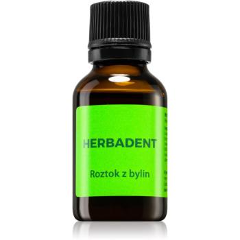 Herbadent Original bylinný roztok na zuby, jazyk a dásně 25 ml