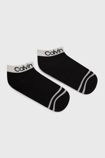 Ponožky Calvin Klein dámské, černá barva, 701218775