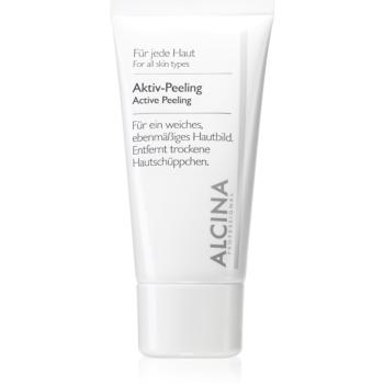 Alcina For All Skin Types aktivní peeling pro jemnou a vyhlazenou pleť 50 ml