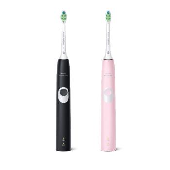 Philips Sonicare ProtectiveClean HX6800/35 elektrické zubní kartáčky 1+1 ks černý+růžový