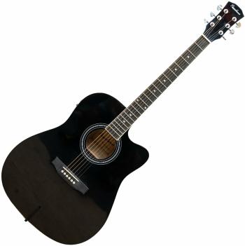 Pasadena SG028CE Black Elektroakustická kytara Dreadnought