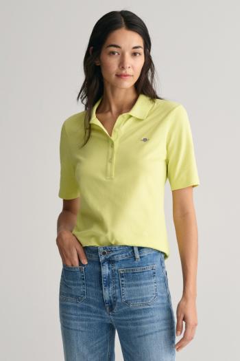 POLOKOŠILE GANT SLIM SHIELD SS PIQUE POLO PASTEL LIME