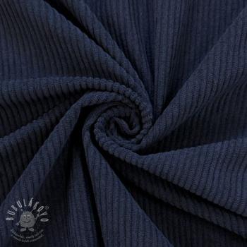 Manšestr 6W COTTON TOUCH navy