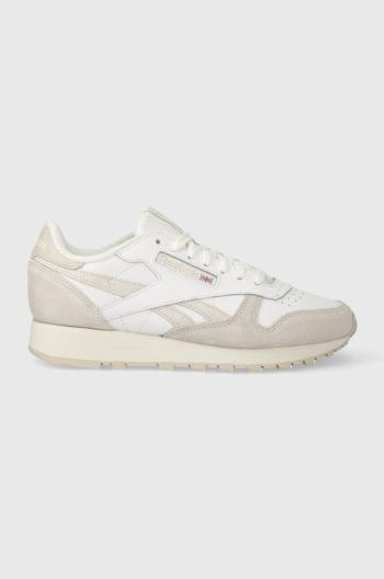 Sneakers boty Reebok Classic Leather bílá barva