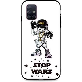 TopQ Samsung A71 3D silikon Stormtrooper 47516 (Sun-47516)