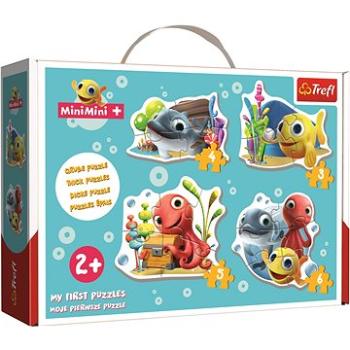 Trefl Baby puzzle Rybka MiniMini 4v1 (3,4,5,6 dílků) (36125)