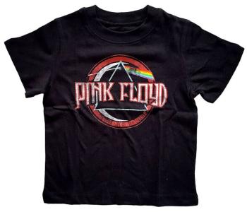 Pink Floyd Tričko Vintage Dark Side of the Moon Seal Kids Black 4 roky