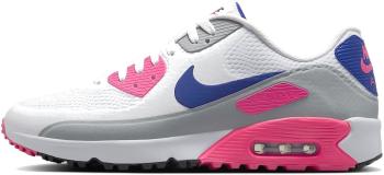 Nike Air Max 90 G Unisex Shoe White/Laser Pink/Concord 39 Dámske golfové boty