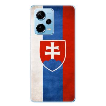 Odolné silikonové pouzdro iSaprio - Slovakia Flag - Xiaomi Redmi Note 12 Pro+ 5G