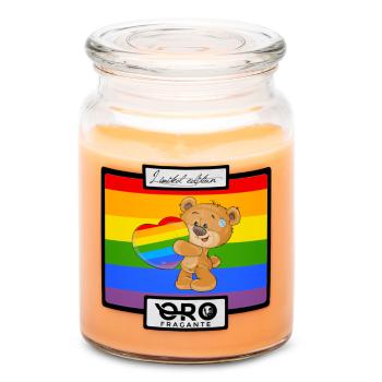 Svíčka LGBT Bear (Vůně svíčky: Tropické ovoce)