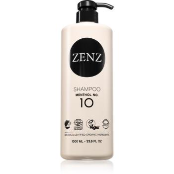 ZENZ Organic Menthol No. 10 šampon pro mastné vlasy a vlasovou pokožku 1000 ml