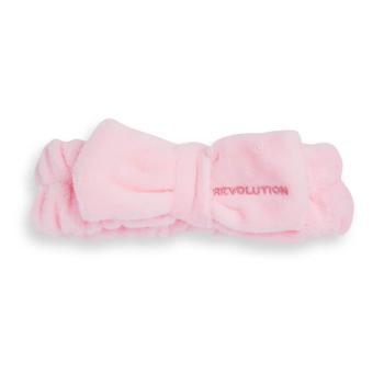 Revolution Skincare Kosmetická čelenka Pretty Pink Bow