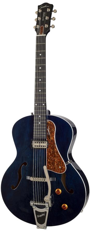 Godin 5th Avenue Night Club Indigo Blue