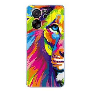 Odolné silikonové pouzdro iSaprio - Rainbow Lion - Xiaomi 13T / 13T Pro