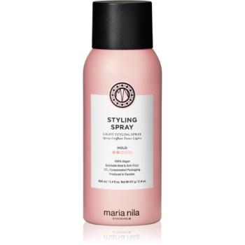 Maria Nila Style & Finish Styling Spray lak na vlasy s lehkou fixací bez obsahu sulfátů Styling Spray 100 ml