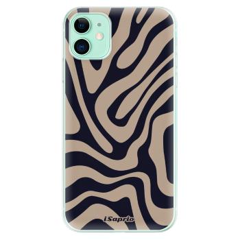 Odolné silikonové pouzdro iSaprio - Zebra Black - iPhone 11