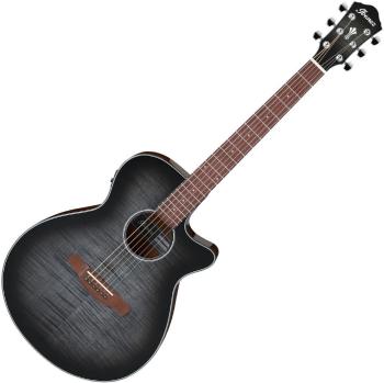 Ibanez AEG70-TCH Transparent Charcoal Burst Elektroakustická kytara Jumbo