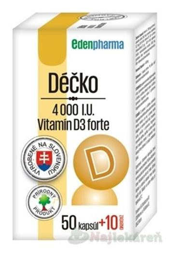 EdenPharma Déčko 4000 I.U. 60 kapsúl