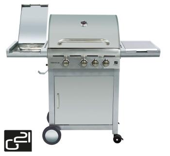 G21 California 23921 Plynový gril BBQ Premium line, 4 hořáky + zdarma redukční ventil