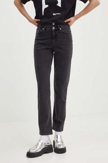 Džíny Karl Lagerfeld Jeans dámské, high waist, 245J1104