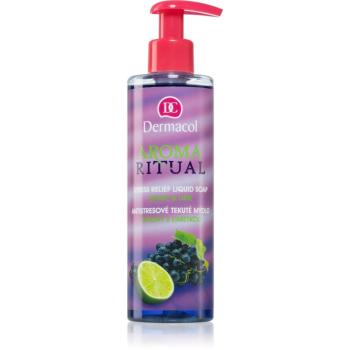 Dermacol Aroma Ritual Grape & Lime antistresové tekuté mýdlo 250 ml