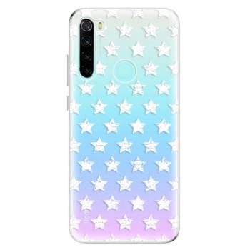 Odolné silikonové pouzdro iSaprio - Stars Pattern - white - Xiaomi Redmi Note 8