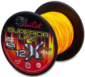 Uni cat splétaná šňůra 12 x superior line 400 m - 0,70 mm 71 kg