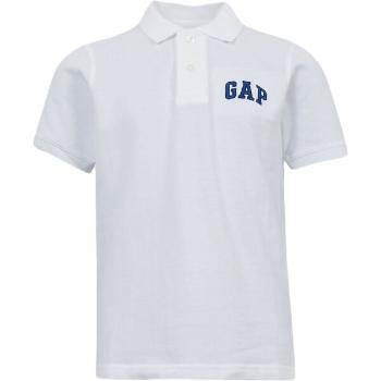 GAP LOGO POLO Dětské tričko, bílá, velikost