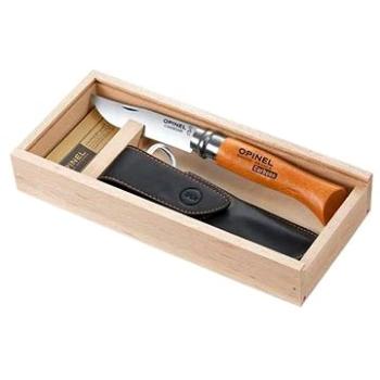 OPINEL VRN N°08 Carbon pouzdro dřevěný box (3123840008153)