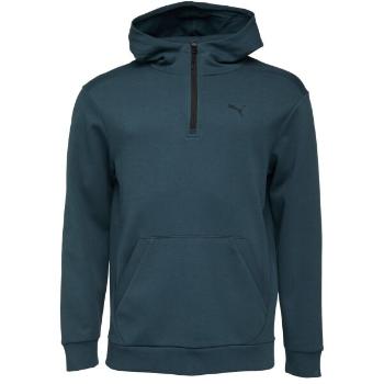 Puma RAD/CAL HALF-ZIP DK HOODIE Pánská mikina, tmavě modrá, velikost