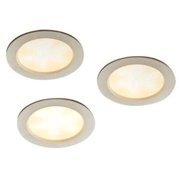 SADA 3x LED Koupelnové podhledové svítidlo MIRO LED/4W/230V IP44 (108156)