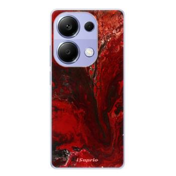 Odolné silikonové pouzdro iSaprio - RedMarble 17 - Xiaomi Redmi Note 13 Pro