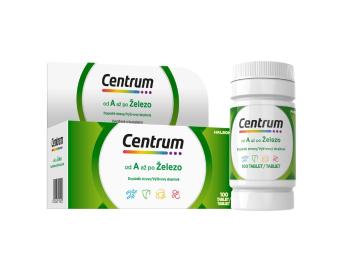 Centrum multivitamín AZ 100 tablet