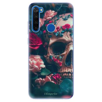 Odolné silikonové pouzdro iSaprio - Skull in Roses - Xiaomi Redmi Note 8T