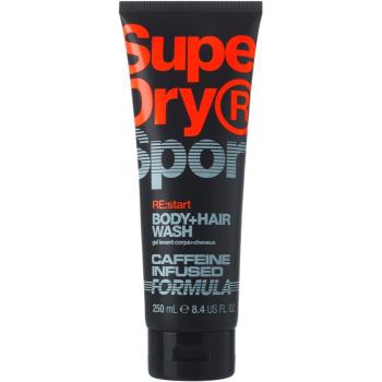 Superdry RE:start sprchový gel na tělo a vlasy pro muže 250 ml