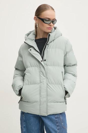 Bunda Superdry dámská, šedá barva, zimní, W5011728A-2WW