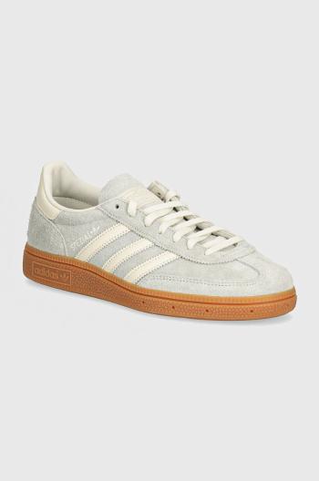 Semišové sneakers boty adidas Originals Handball Spezial W stříbrná barva, IF6491