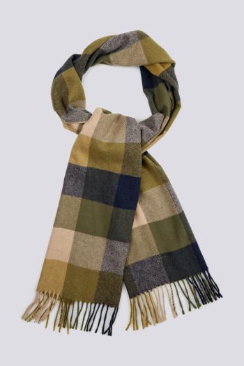 ŠÁLA GANT D2. MULTI CHECK SCARF AUTUMN PEAR