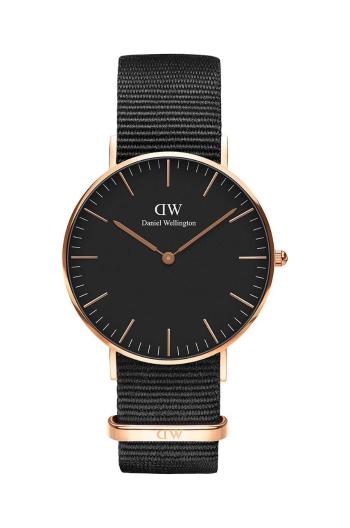 Hodinky Daniel Wellington Classic 36 Cornwall růžová barva