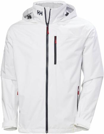 Helly Hansen Bunda Men's Crew Hooded Sailing Jacket 2.0 White M