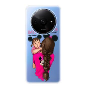 Odolné silikonové pouzdro iSaprio - Mama Mouse Brunette and Girl - Xiaomi Redmi A3