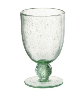 Zelená sklenička na víno s bublinkami Wine Lisboa green - Ø9*15cm / 370ml 21700