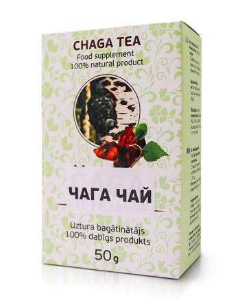 Čaj Chaga 100% přírodní - 50g - HealthNA