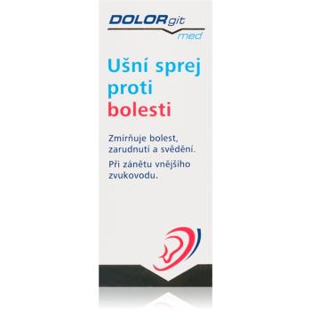 Dolorgit Ušní sprej proti bolesti sprej pro svědící a podrážděnou pokožku 20 ml