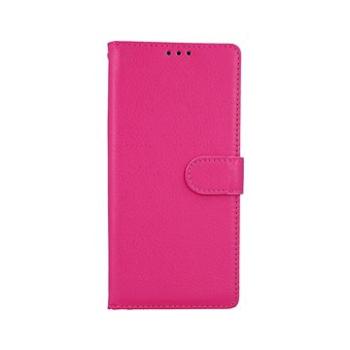 TopQ Xiaomi Redmi Note 9 knížkový růžový s přezkou 53932 (Sun-53932)