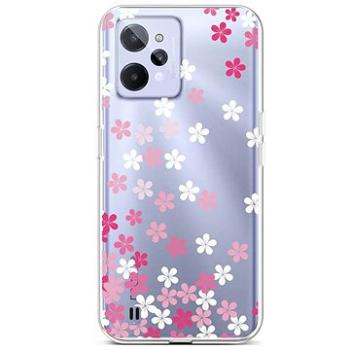 TopQ Kryt Realme C31 Pink Blossom 74435 (Sun-74435)