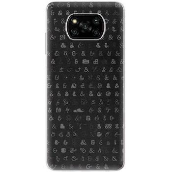 iSaprio Ampersand 01 pro Xiaomi Poco X3 Pro / X3 NFC (amp01-TPU3-pX3pro)