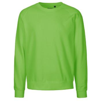 Neutral Mikina z organické Fairtrade bavlny - Limetková | XXXL